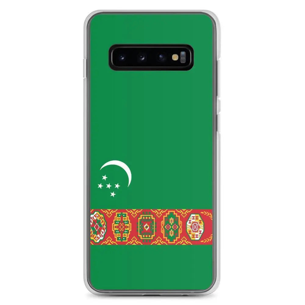 Coque téléphone drapeau du turkménistan - pixelforma