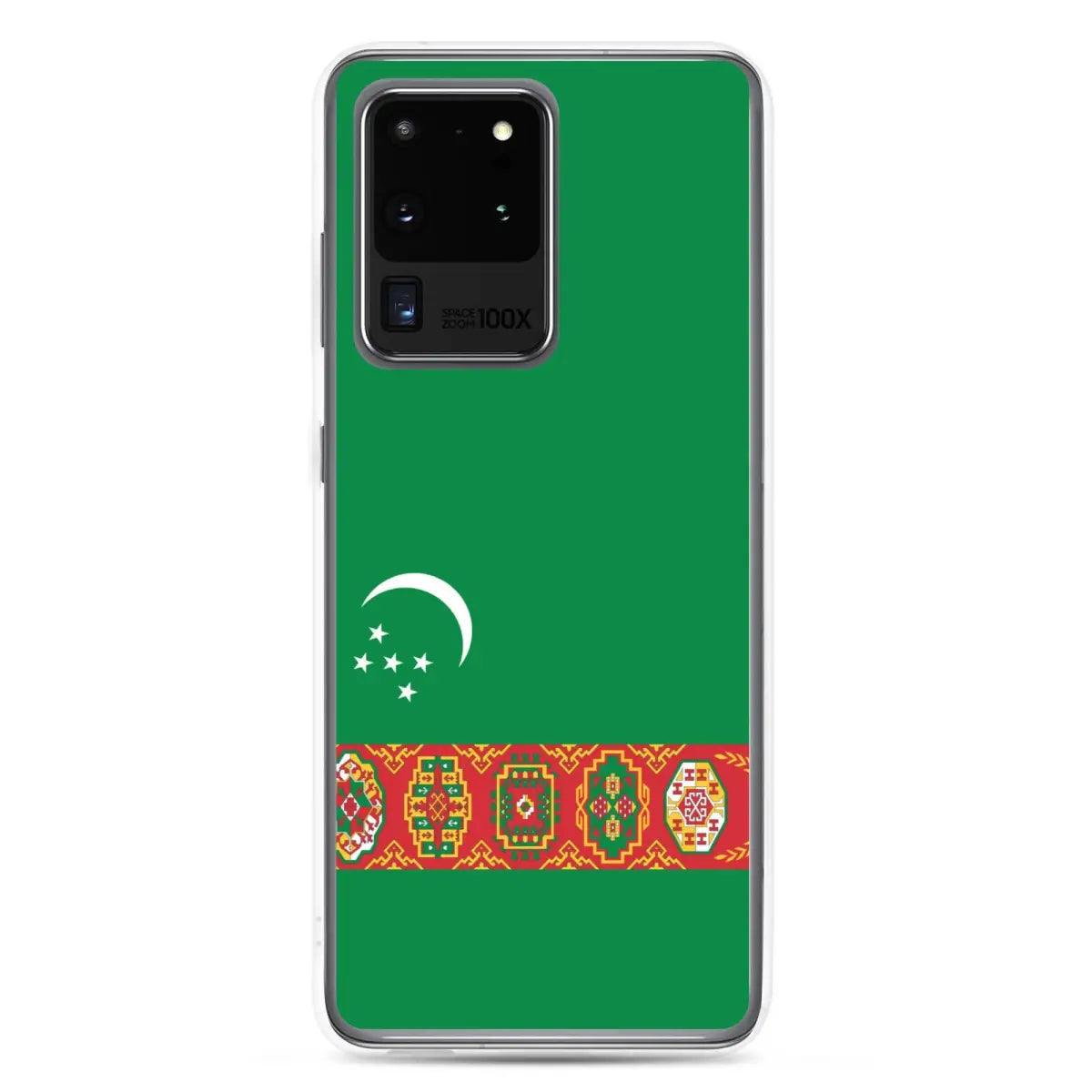 Coque téléphone drapeau du turkménistan - pixelforma