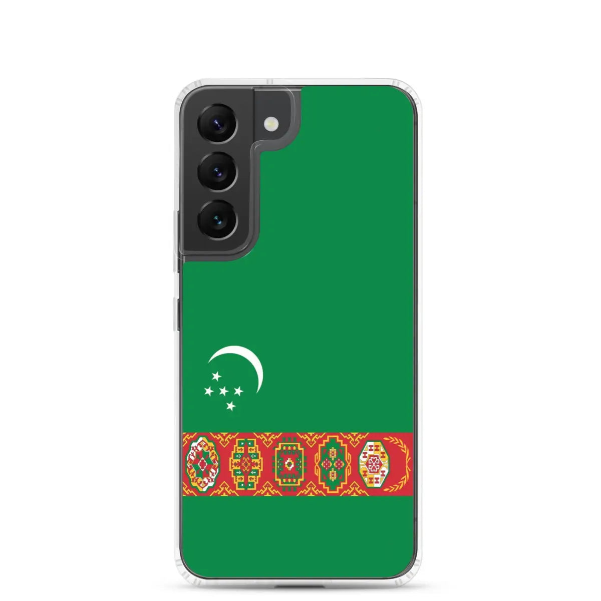 Coque téléphone drapeau du turkménistan - pixelforma