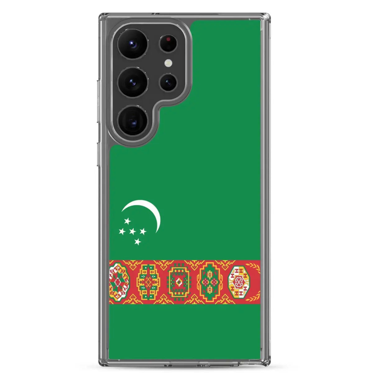 Coque téléphone drapeau du turkménistan - pixelforma