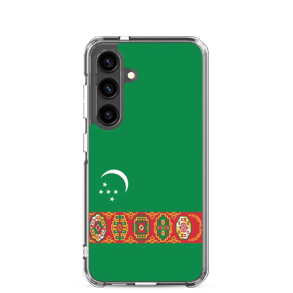 Coque téléphone drapeau du turkménistan - pixelforma