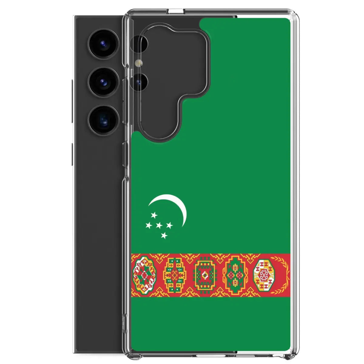 Coque téléphone drapeau du turkménistan - pixelforma