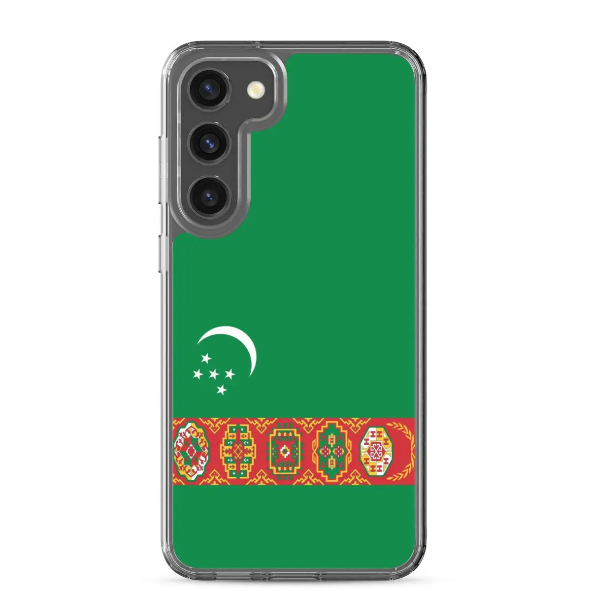 Coque téléphone drapeau du turkménistan - pixelforma