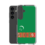 Coque téléphone drapeau du turkménistan - pixelforma