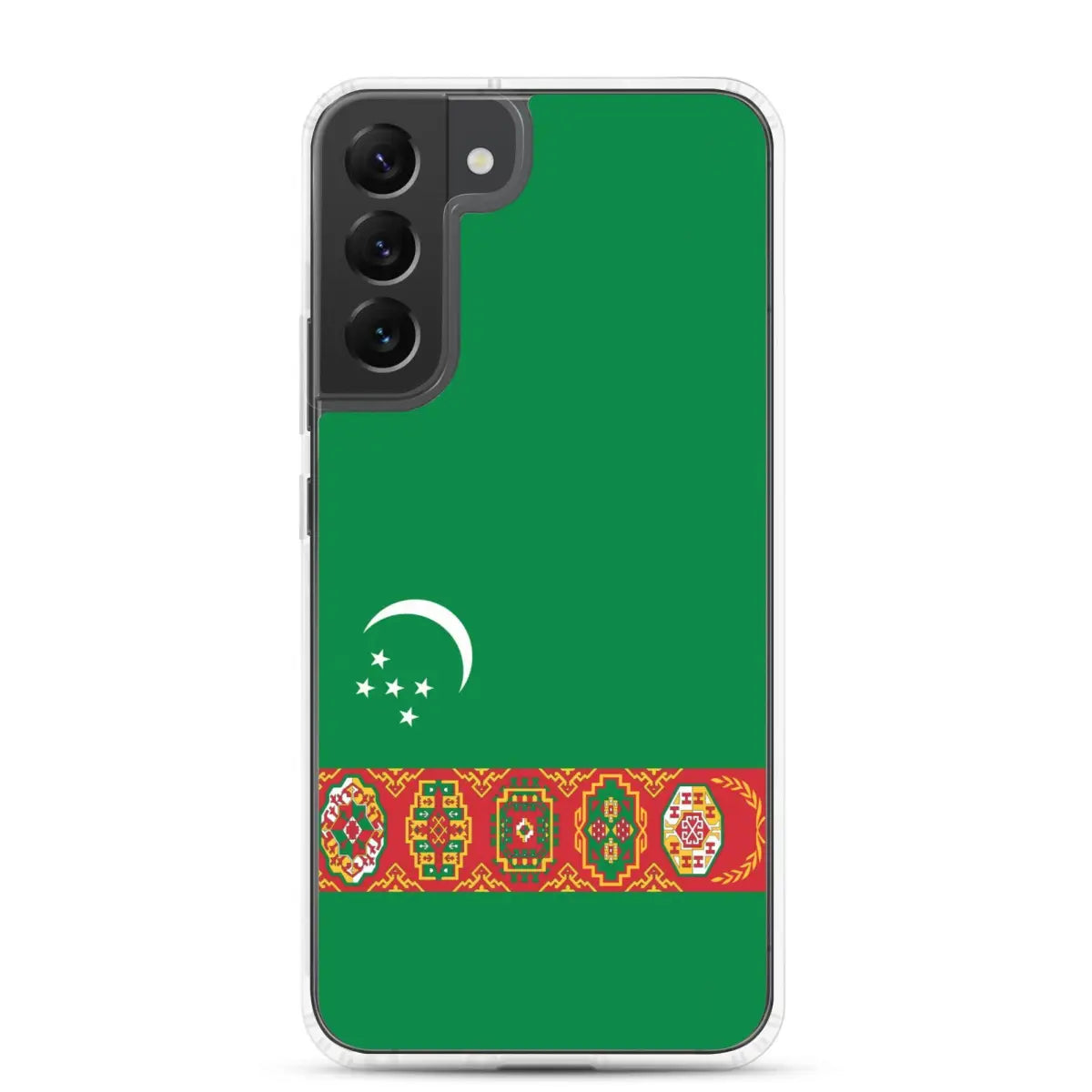 Coque téléphone drapeau du turkménistan - pixelforma