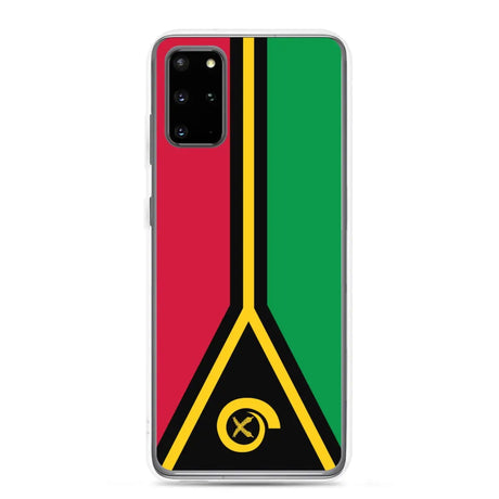 Coque téléphone drapeau du vanuatu - pixelforma