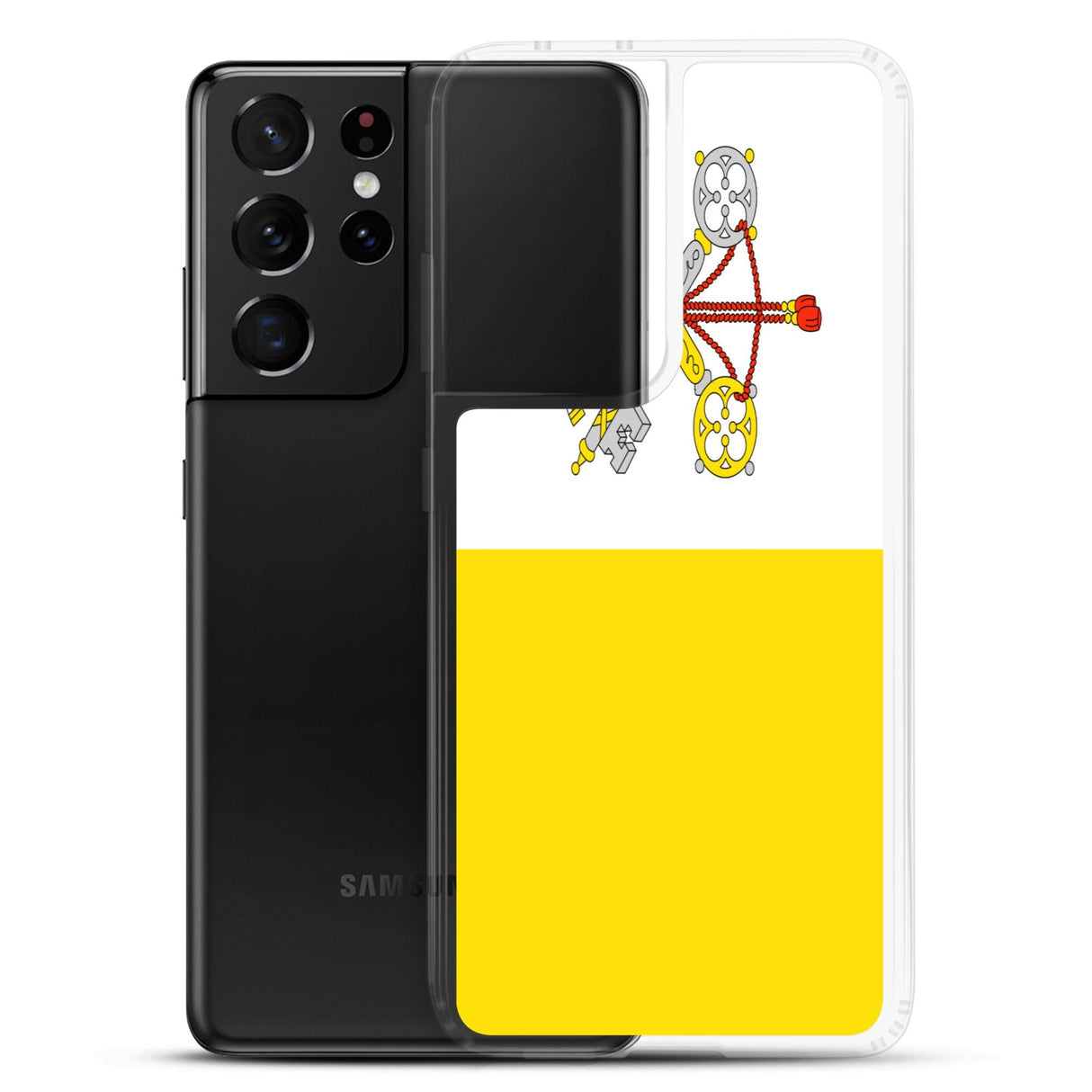 Coque Téléphone Drapeau du Vatican - Pixelforma