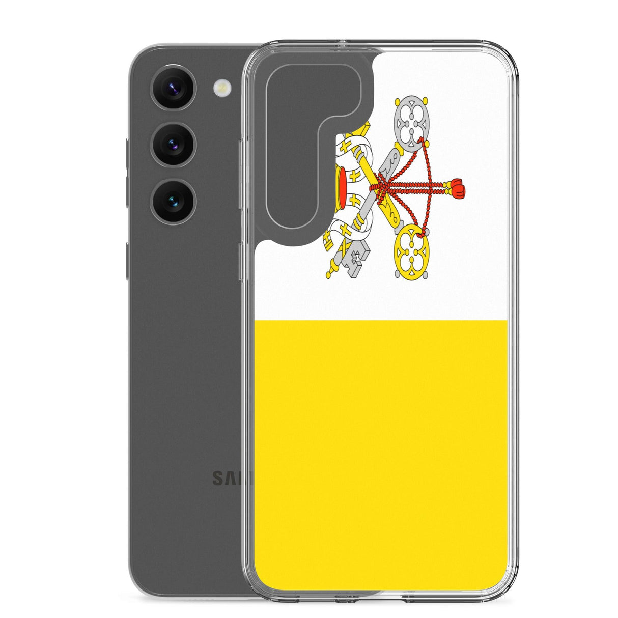 Coque Téléphone Drapeau du Vatican - Pixelforma