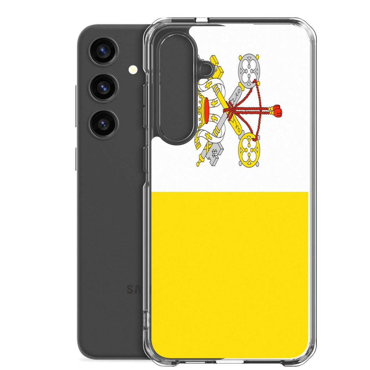 Coque Téléphone Drapeau du Vatican - Pixelforma 