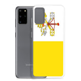 Coque Téléphone Drapeau du Vatican - Pixelforma