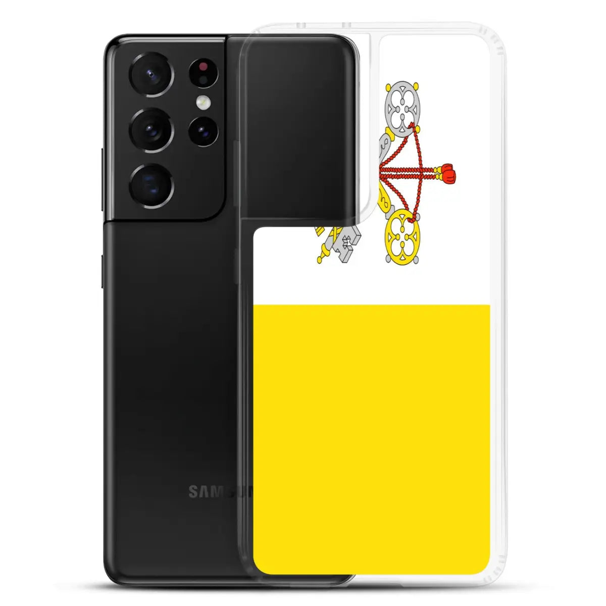 Coque Téléphone Drapeau du Vatican - Pixelforma 