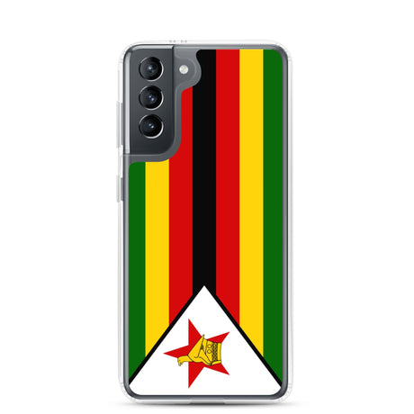 Coque Téléphone Drapeau du Zimbabwe - Pixelforma