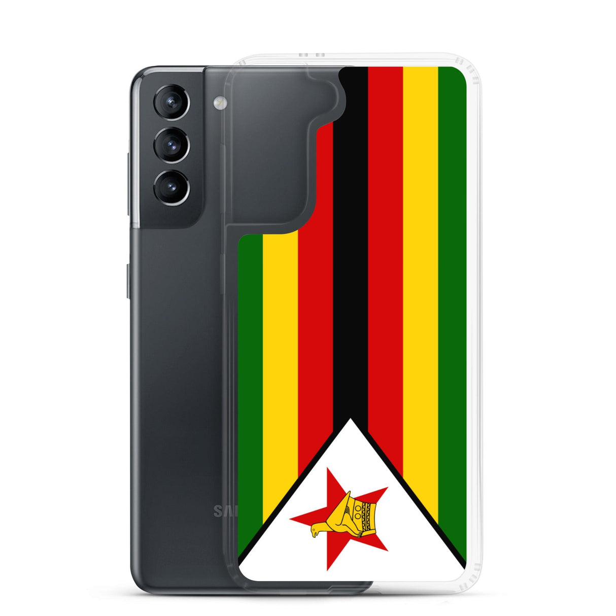 Coque Téléphone Drapeau du Zimbabwe - Pixelforma 