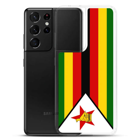 Coque téléphone drapeau du zimbabwe - pixelforma