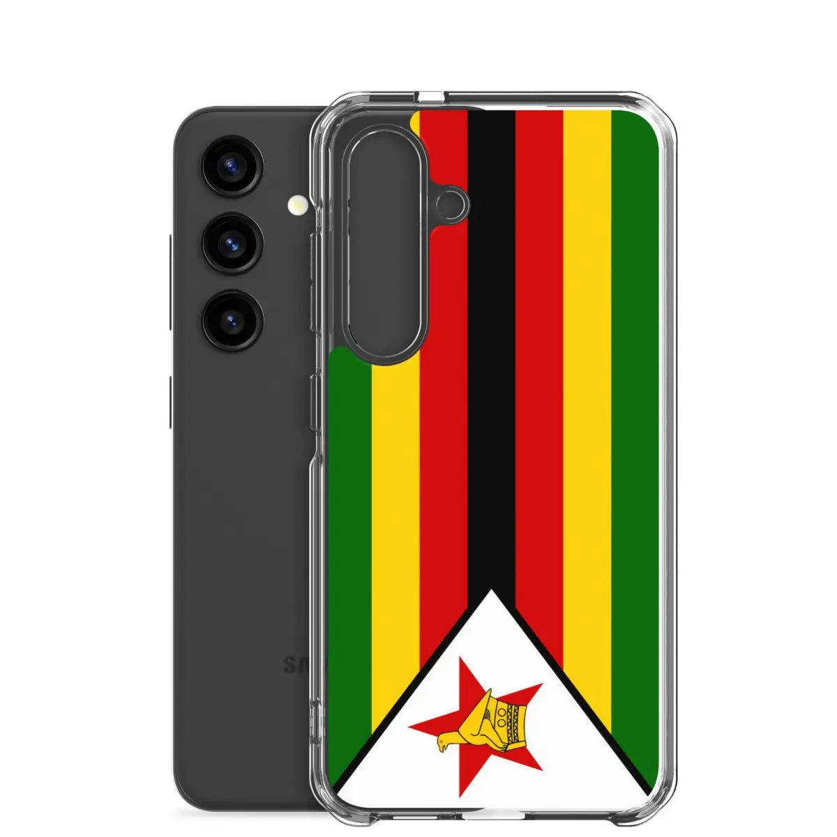 Coque téléphone drapeau du zimbabwe - pixelforma
