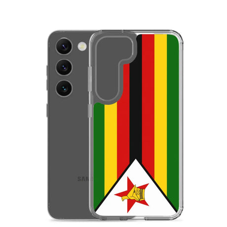 Coque téléphone drapeau du zimbabwe - pixelforma