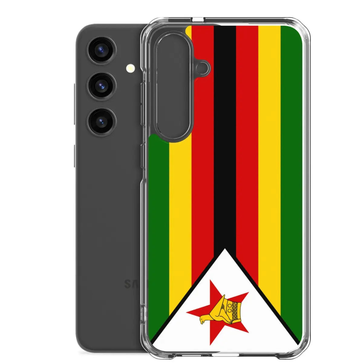 Coque Téléphone Drapeau du Zimbabwe - Pixelforma 