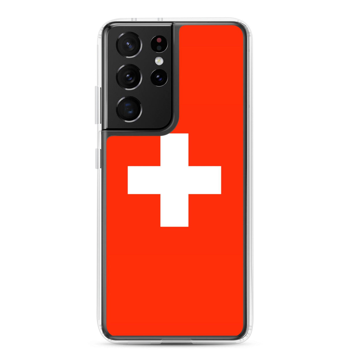 Coque Téléphone Drapeau et armoiries de la Suisse - Pixelforma