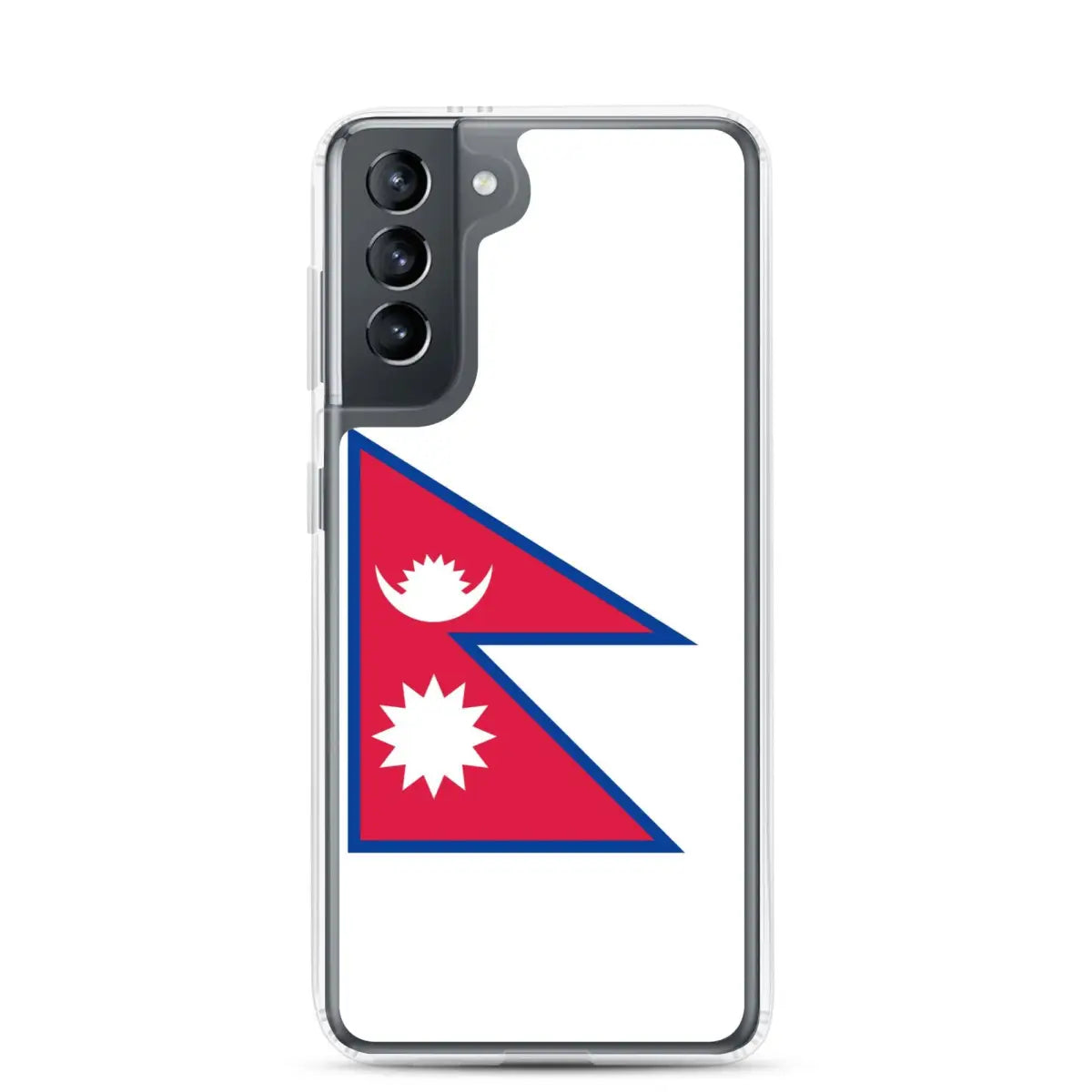 Coque téléphone drapeau népal - pixelforma
