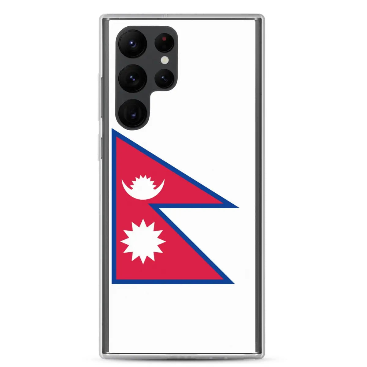 Coque téléphone drapeau népal - pixelforma