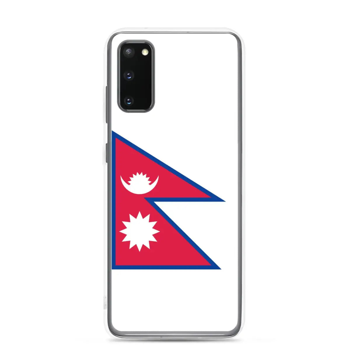 Coque téléphone drapeau népal - pixelforma