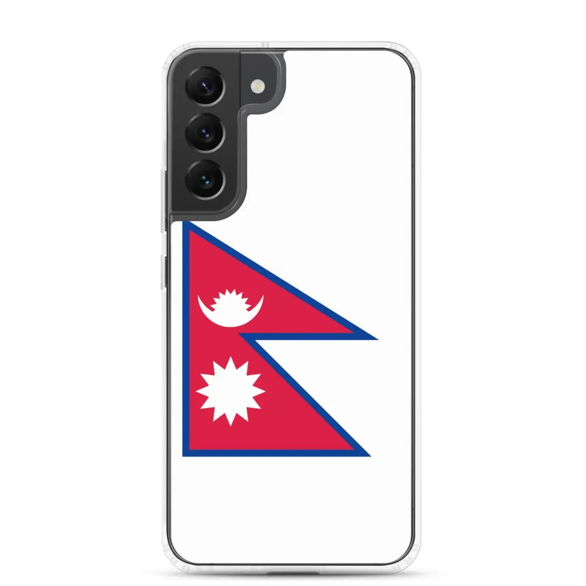Coque téléphone drapeau népal - pixelforma