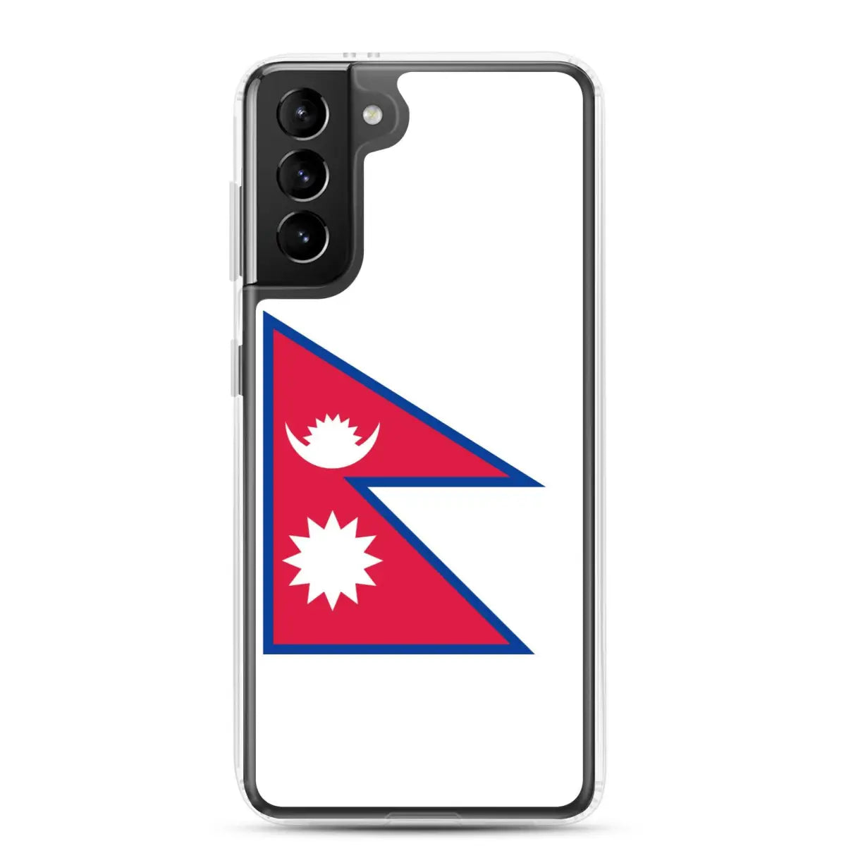 Coque téléphone drapeau népal - pixelforma