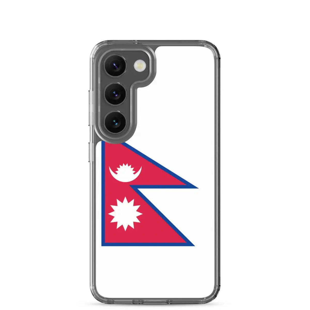 Coque téléphone drapeau népal - pixelforma