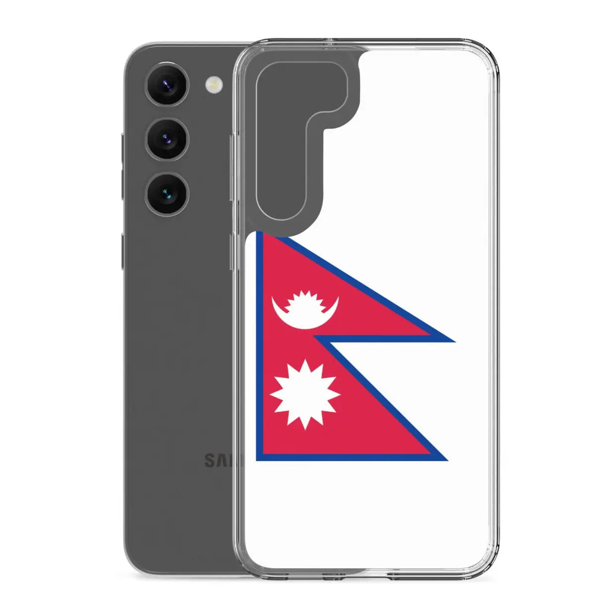 Coque téléphone drapeau népal - pixelforma