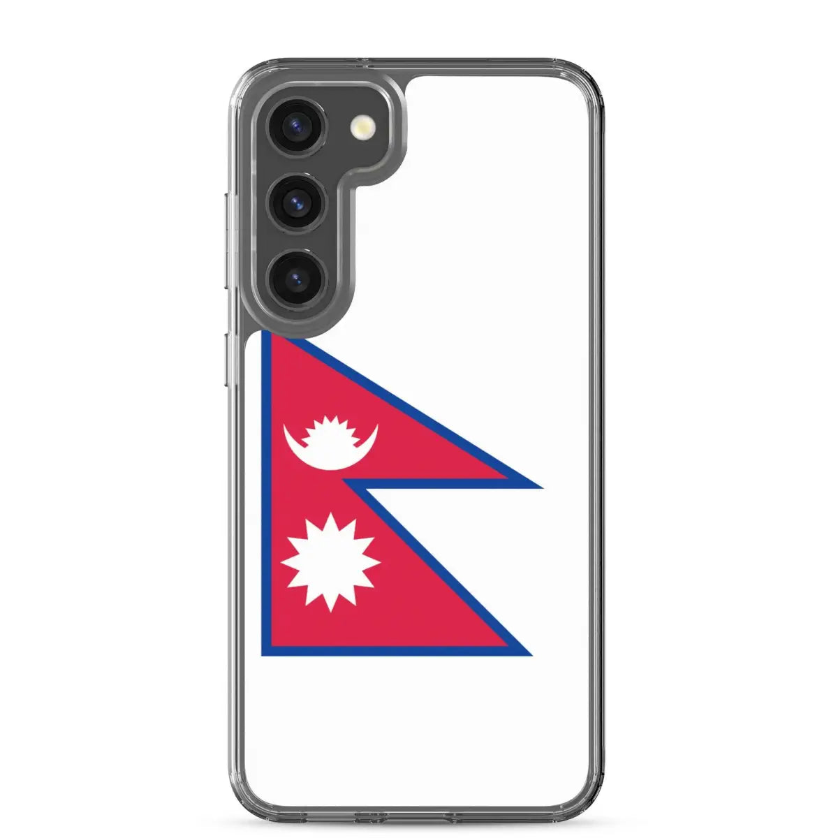 Coque téléphone drapeau népal - pixelforma