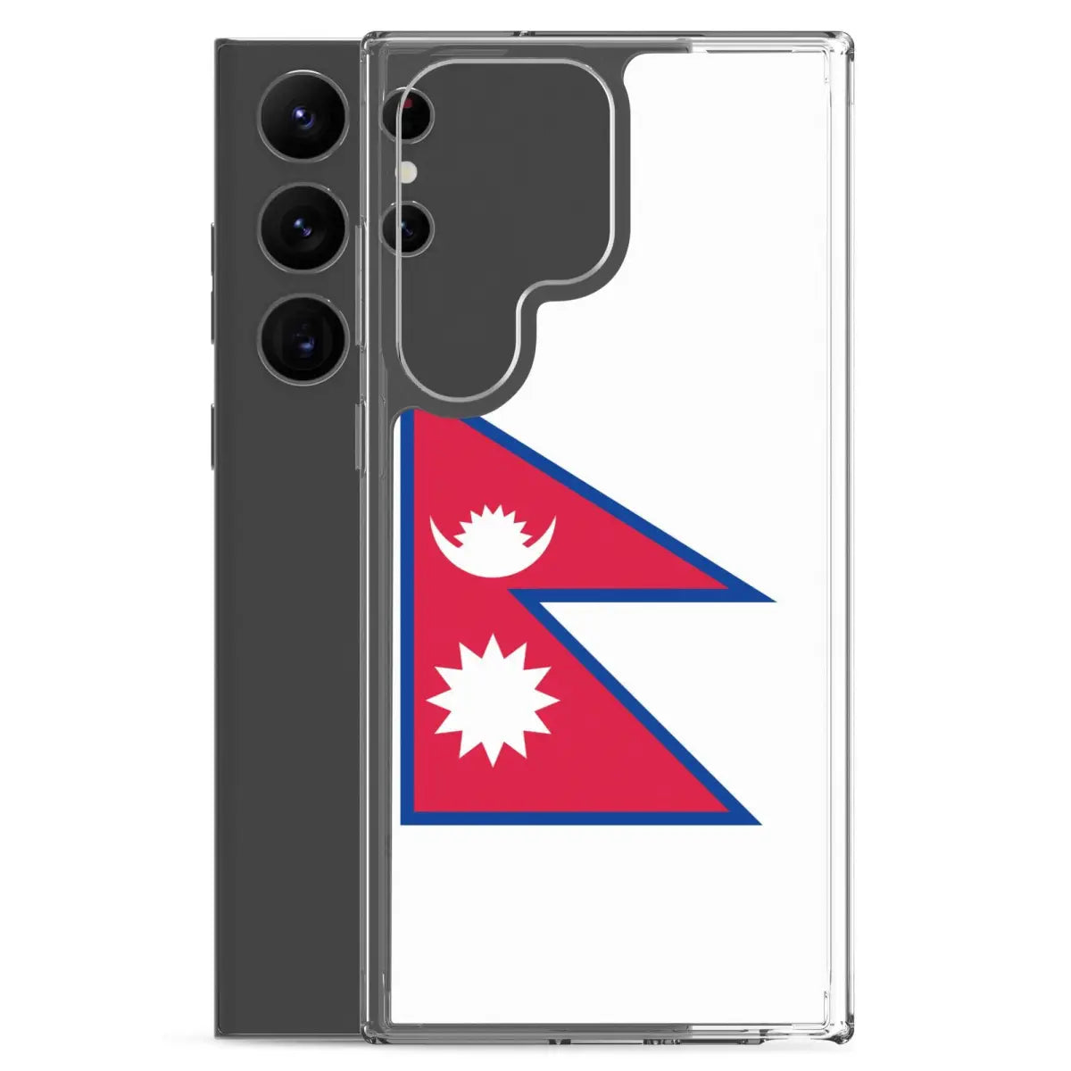 Coque téléphone drapeau népal - pixelforma