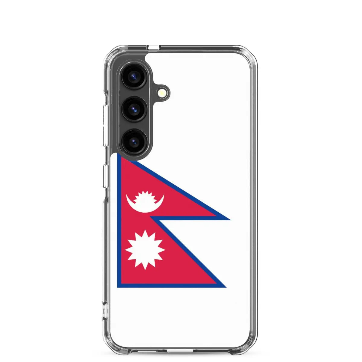 Coque téléphone drapeau népal - pixelforma