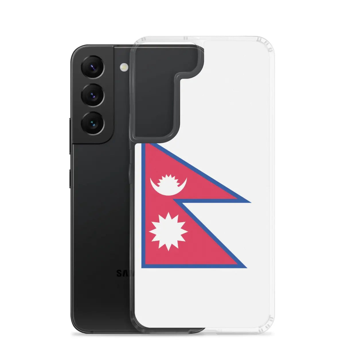 Coque téléphone drapeau népal - pixelforma