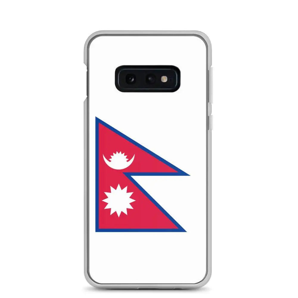 Coque téléphone drapeau népal - pixelforma