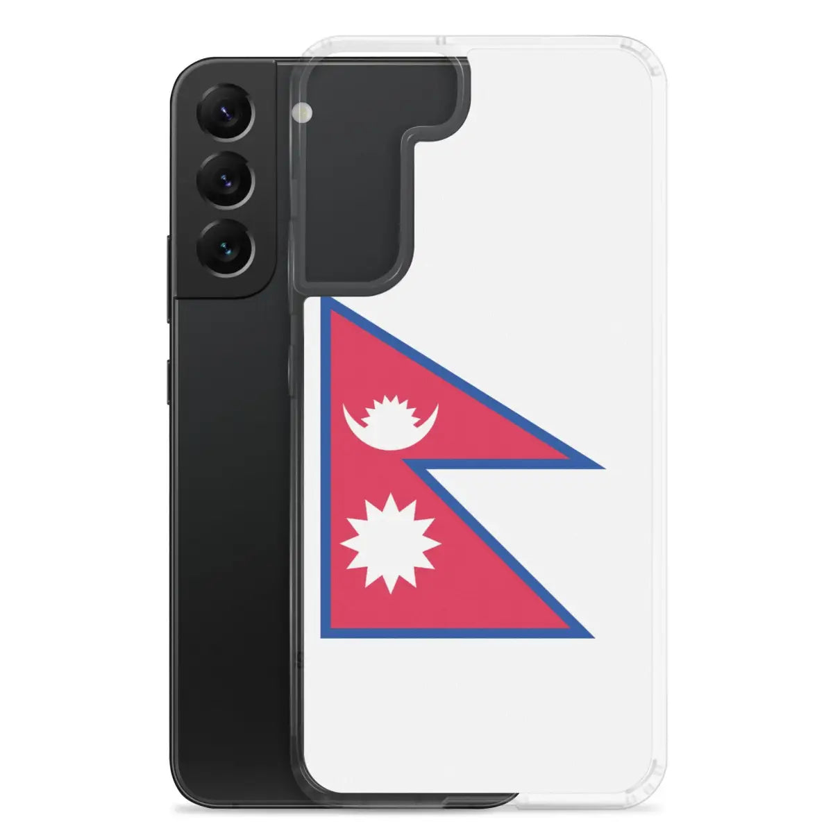Coque téléphone drapeau népal - pixelforma