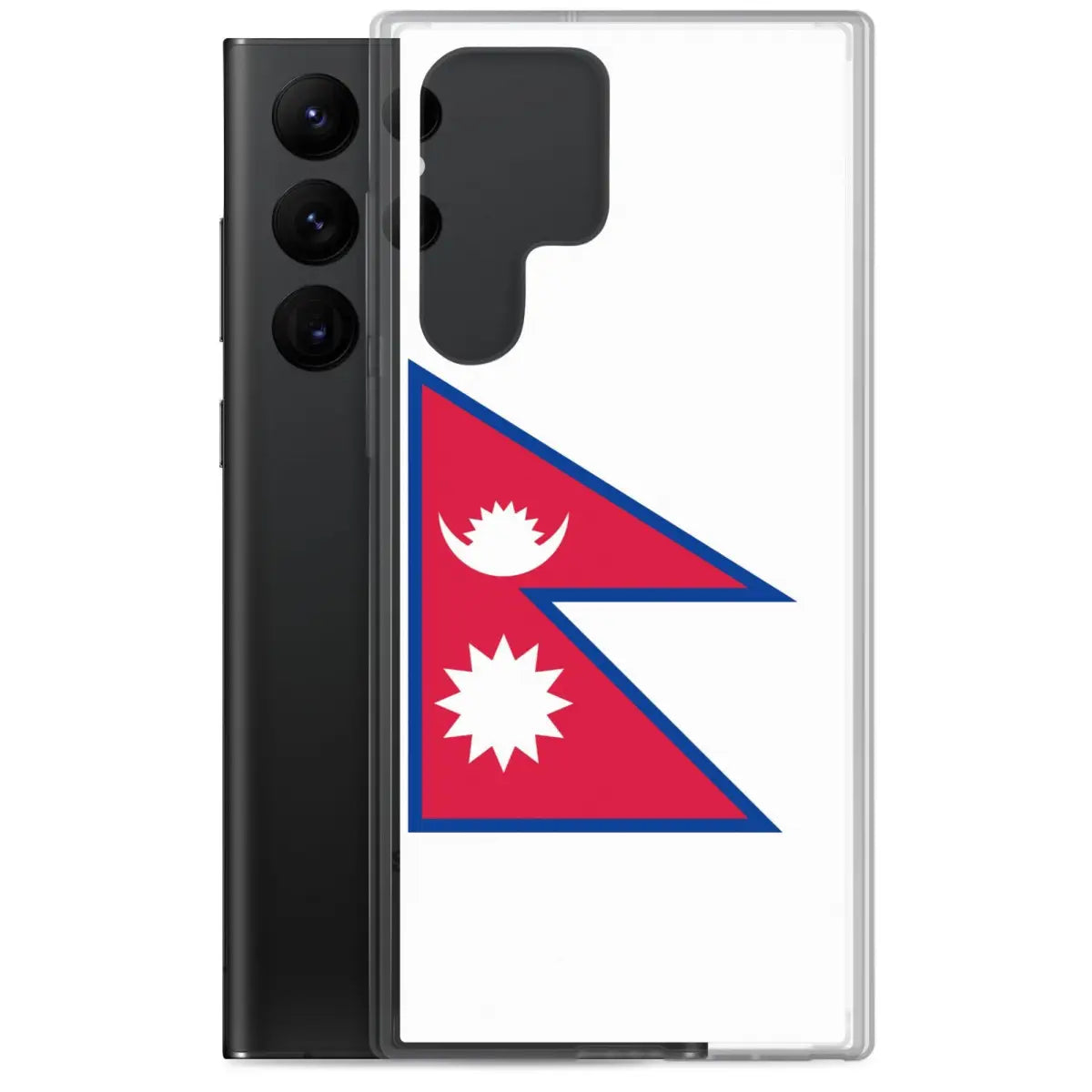 Coque téléphone drapeau népal - pixelforma
