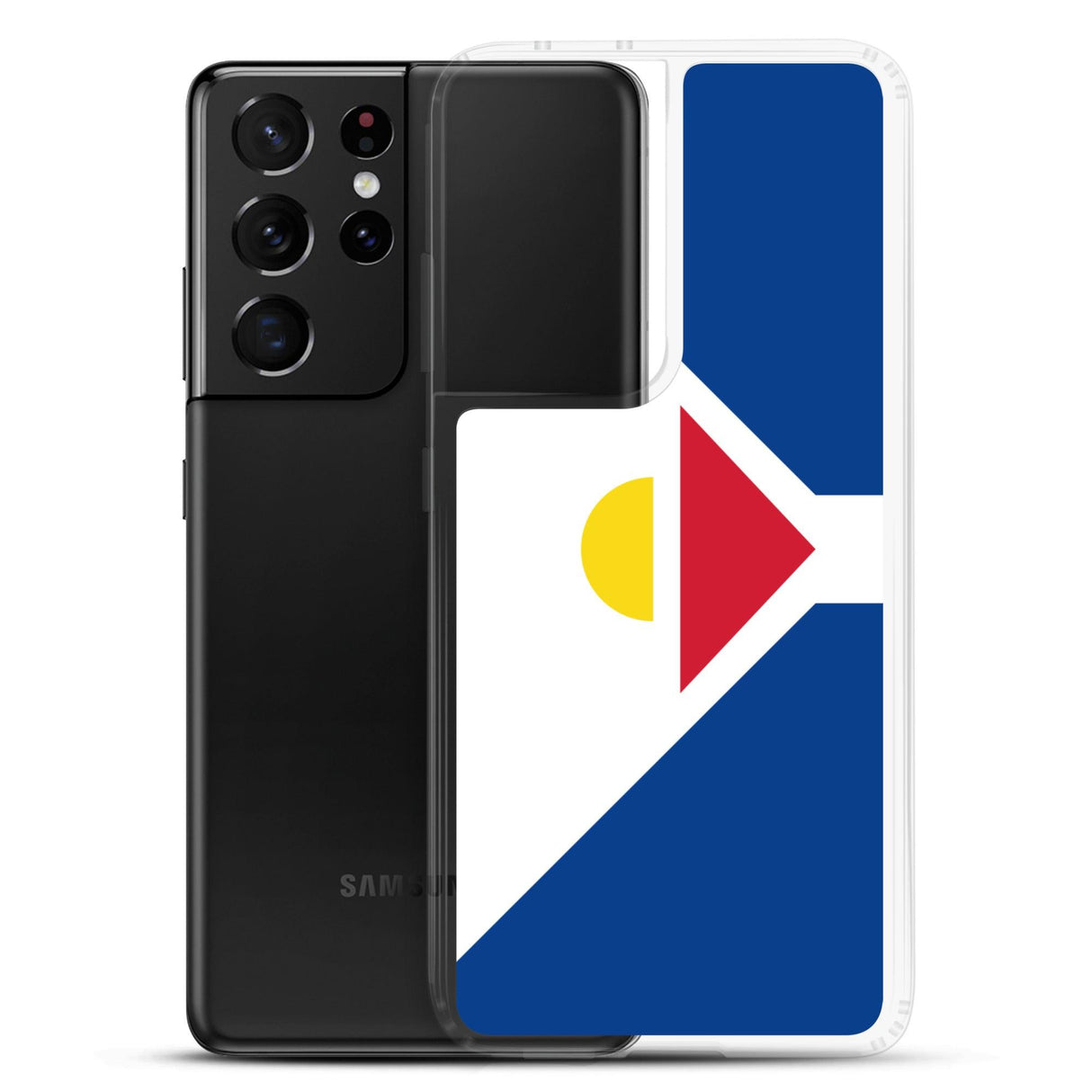 Coque Téléphone Drapeau Saint-Martin (Antilles françaises) - Pixelforma