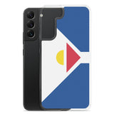 Coque Téléphone Drapeau Saint-Martin (Antilles françaises) - Pixelforma