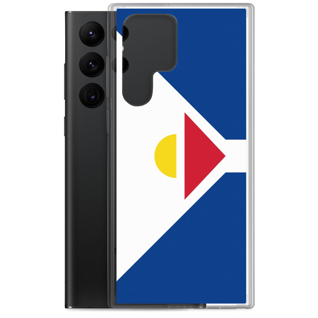 Coque Téléphone Drapeau Saint-Martin (Antilles françaises) - Pixelforma 