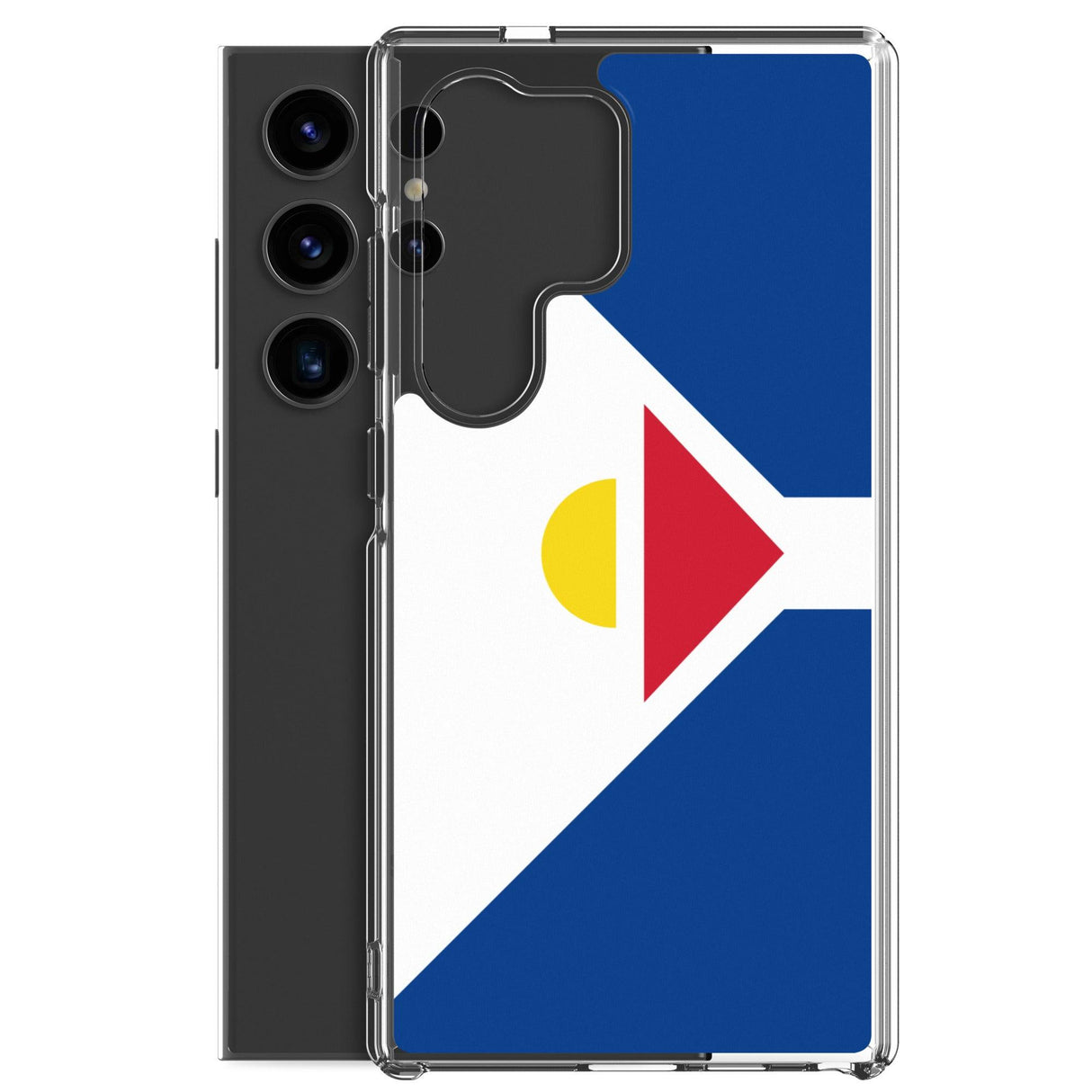 Coque Téléphone Drapeau Saint-Martin (Antilles françaises) - Pixelforma