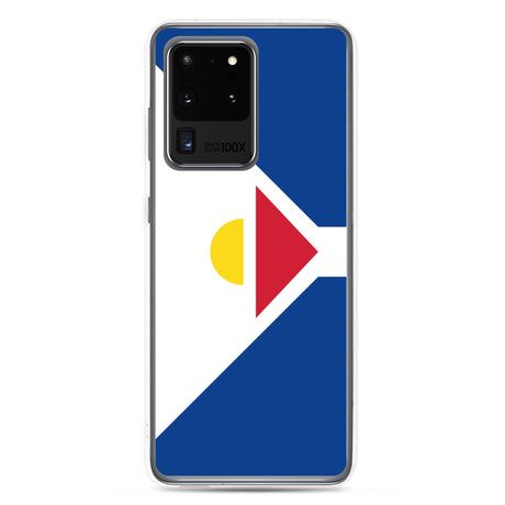 Coque Téléphone Drapeau Saint-Martin (Antilles françaises) - Pixelforma