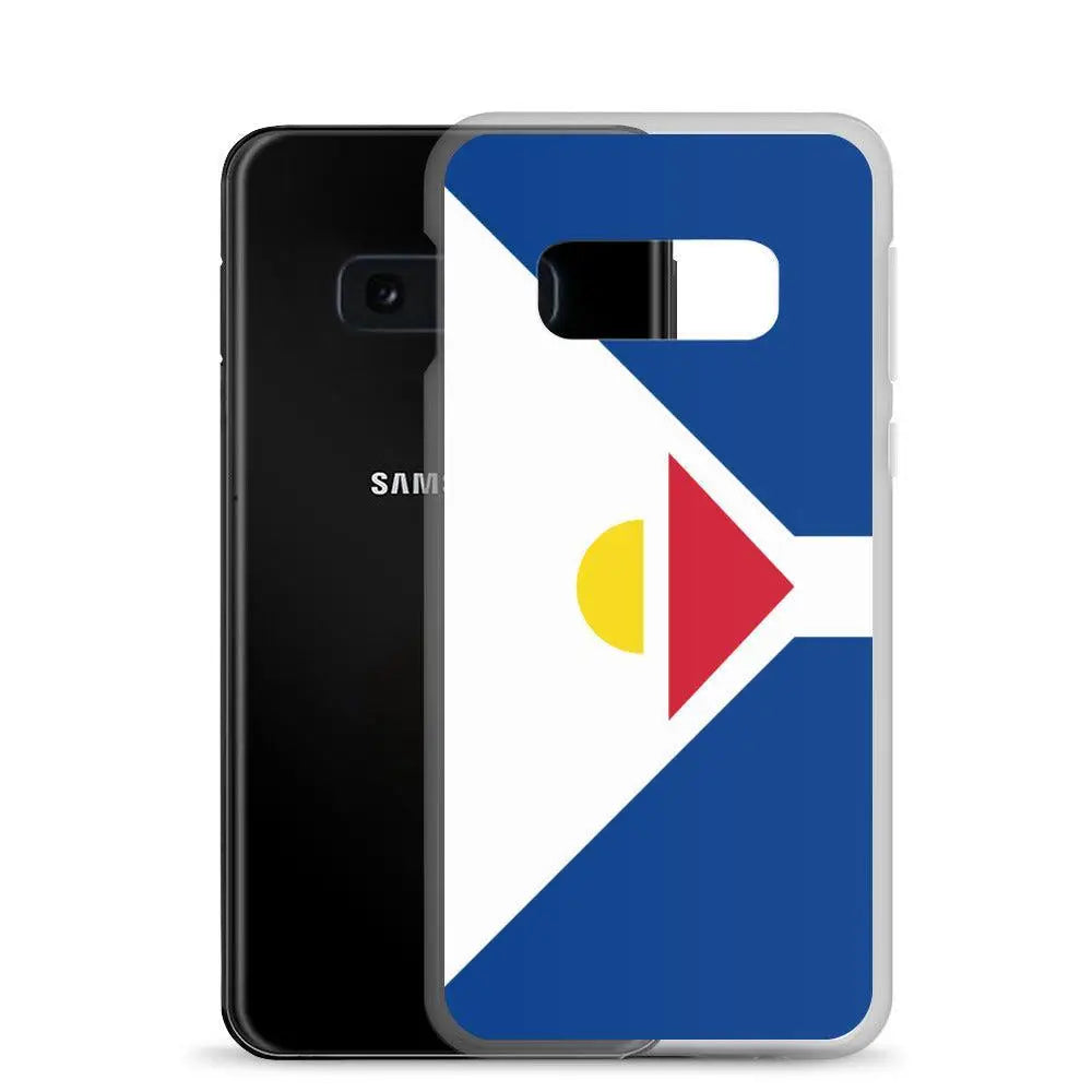 Coque Téléphone Drapeau Saint-Martin (Antilles françaises) - Pixelforma 