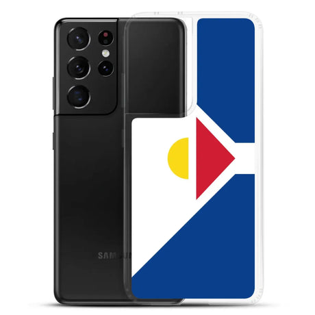 Coque Téléphone Drapeau Saint-Martin (Antilles françaises) - Pixelforma 