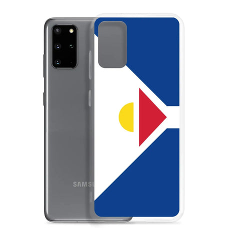 Coque Téléphone Drapeau Saint-Martin (Antilles françaises) - Pixelforma 