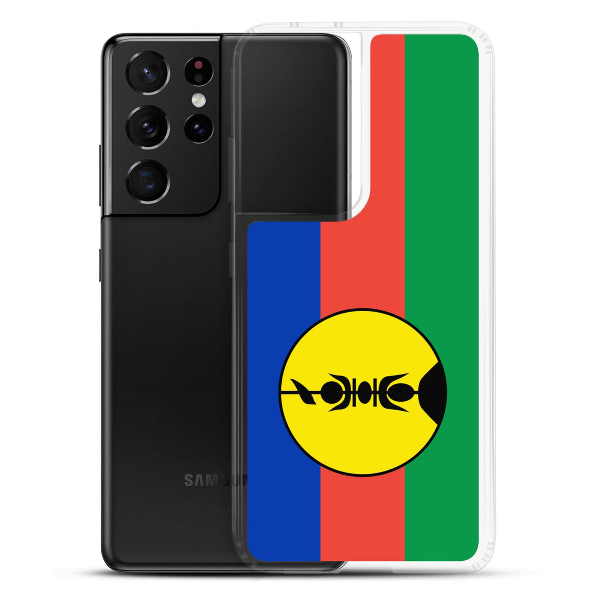 Coque Téléphone Drapeaux de la Nouvelle-Calédonie - Pixelforma