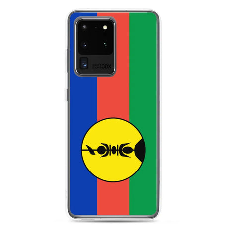 Coque téléphone drapeaux de la nouvelle-calédonie - pixelforma