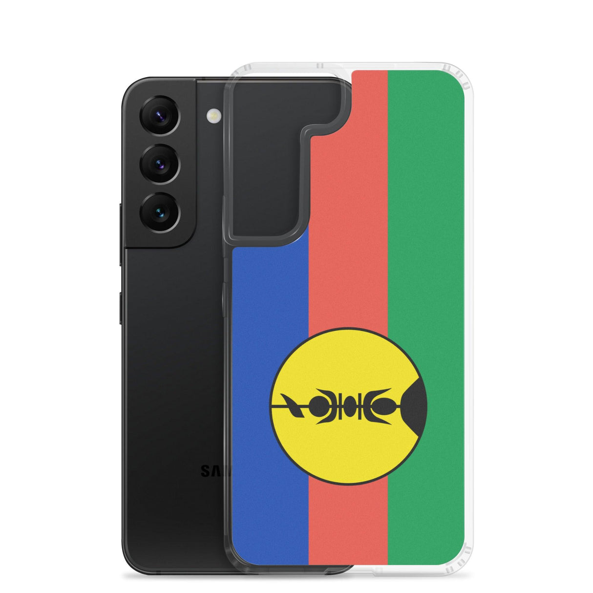 Coque Téléphone Drapeaux de la Nouvelle-Calédonie - Pixelforma