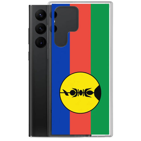 Coque téléphone drapeaux de la nouvelle-calédonie - pixelforma