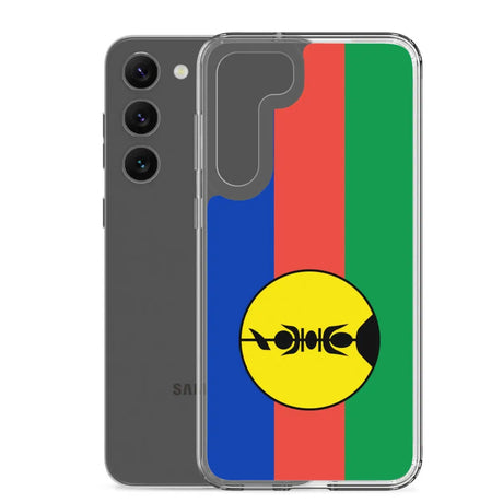 Coque téléphone drapeaux de la nouvelle-calédonie - pixelforma