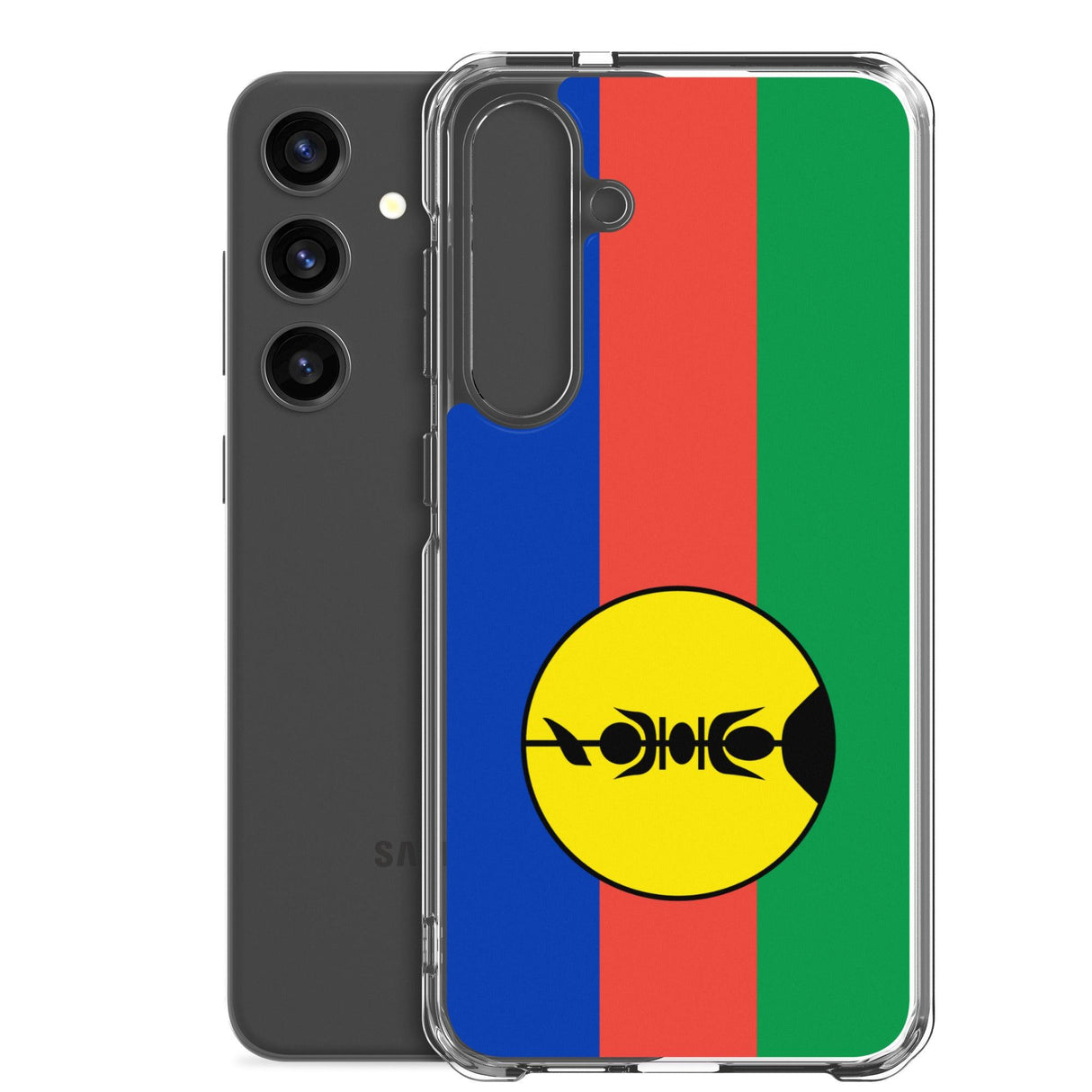 Coque Téléphone Drapeaux de la Nouvelle-Calédonie - Pixelforma